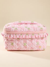 Oh So Fancy Pink Quilted Cosmetic Bag - ALTAR'D STATE KIDS