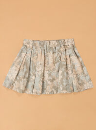 Calli Camo Pleated Skort Detail 4 - AS Kids