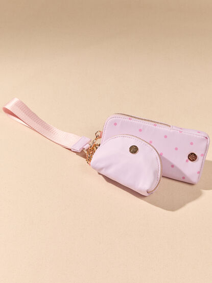 Polka Dot Wrist Wallet - AS Kids