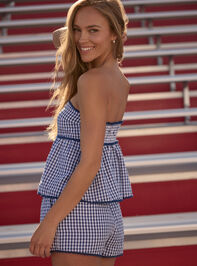 Sharpay Gingham Tube Top Detail 4 - AS Kids