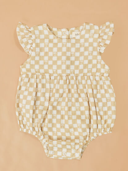 Palm Check Gauze Bubble - ALTAR'D STATE KIDS