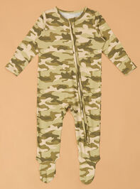 Hunter Camo Long Sleeve Footie - AS Kids