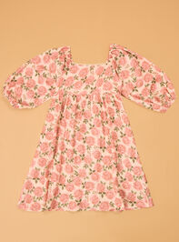 Zainy Floral Midi Toddler Dress - AS Kids