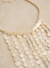 Savannah Fringe Statement Necklace Detail 3 - AS Kids