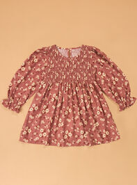 Beth Floral Smocked Toddler Dress - AS Kids
