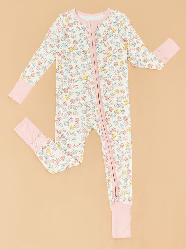 Sara Floral Footless Romper Detail 2 - ALTAR'D STATE KIDS