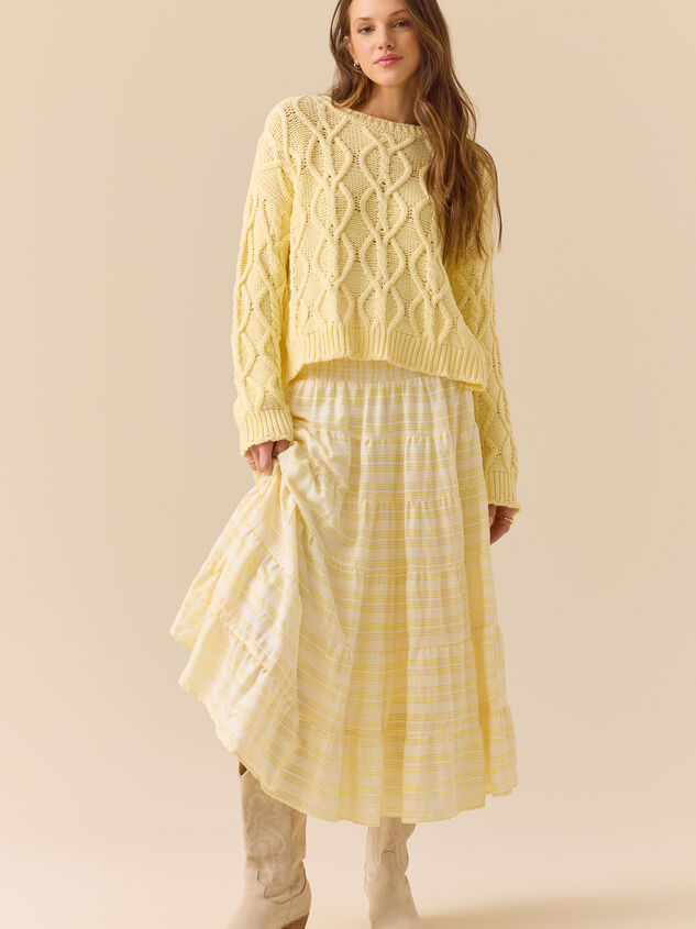 Millie Tiered Midi Skirt - ALTAR'D STATE KIDS