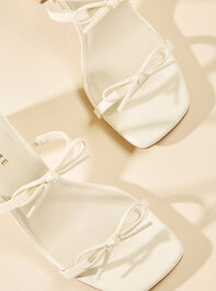 Wendy Double Bow Kitten Heels Detail 2 - ALTAR'D STATE KIDS