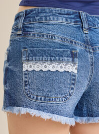 Carter Denim Lace Short Detail 5 - ALTAR'D STATE KIDS