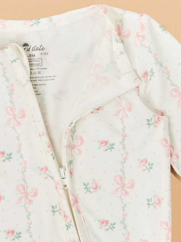 Buds & Bows Ruffle Footie Detail 3 - ALTAR'D STATE KIDS