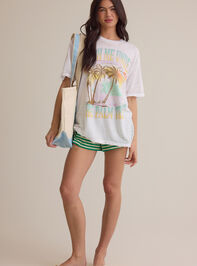 Catch Me Under the Palm Tree Tee Detail 2 - ALTAR'D STATE KIDS