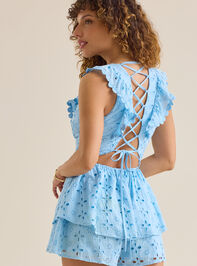 Opal Eyelet Romper Detail 5 - ALTAR'D STATE KIDS