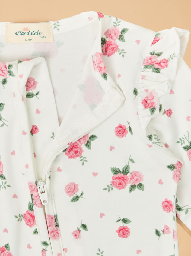 Rosie Rosettes Ruffle Footie Detail 3 - ALTAR'D STATE KIDS