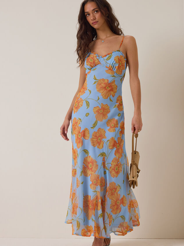 Maeryn Floral Maxi Dress by ASTR the Label Detail 2 - ALTAR'D STATE KIDS