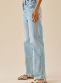 Mickie Straight Leg Jeans Detail 4 - ALTAR'D STATE KIDS
