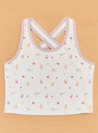 Cheer X-Back Tank Detail 2 - AS Kids
