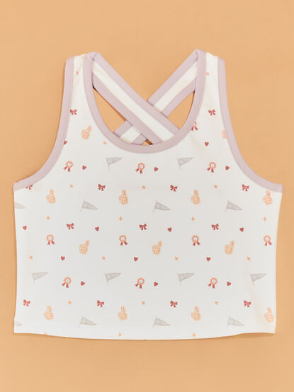 Cheer X-Back Tank - AS Kids