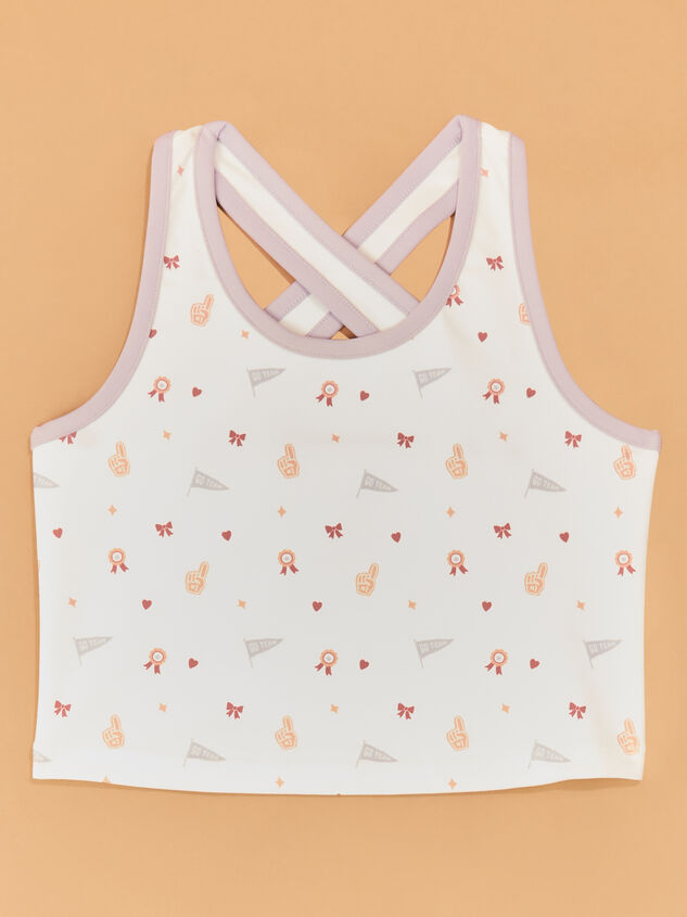 Cheer X-Back Tank Detail 2 - AS Kids
