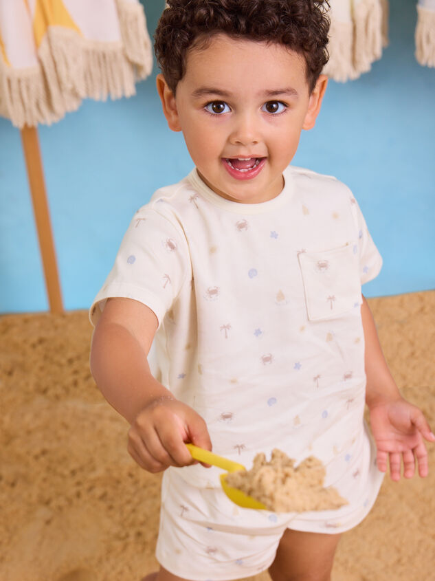 Shoreline Beach Icons Top and Short Set Detail 6 - AS Kids