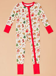 Christmas Cowgirl Sleeper - ALTAR'D STATE KIDS