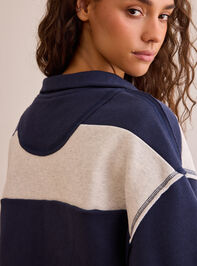 Overtime Striped Pullover Detail 5 - AS Kids