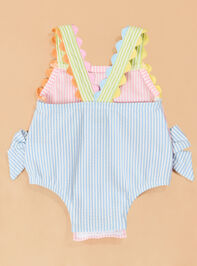 Carly One Piece Swimsuit by Mud Pie Detail 3 - ALTAR'D STATE KIDS