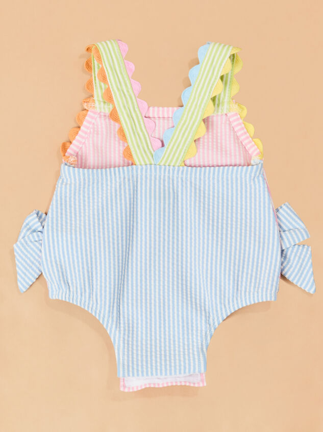 Carly One Piece Swimsuit by Mud Pie Detail 3 - ALTAR'D STATE KIDS