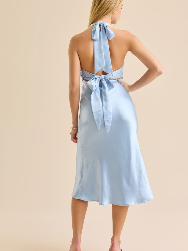 Nolita Satin Maxi Dress Detail 4 - ALTAR'D STATE KIDS