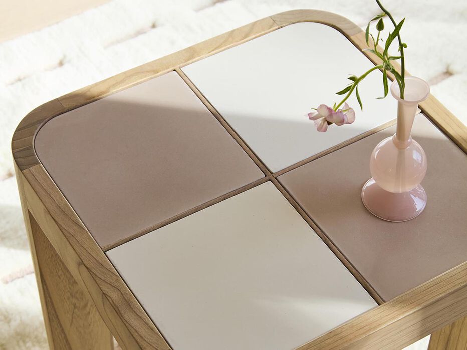 Audrey Wood Side Table Pink - ALTAR'D STATE KIDS - 