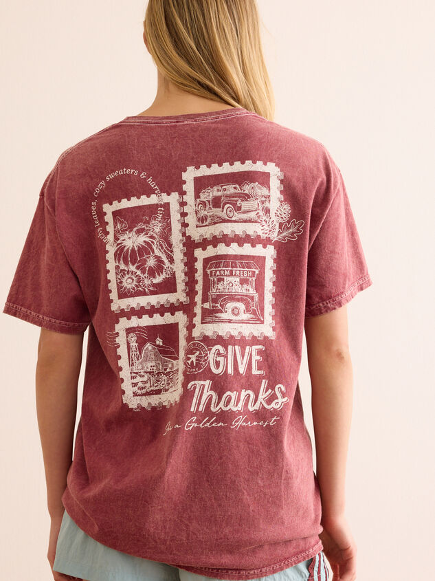Give Thanks Graphic Tee Detail 3 - AS Kids