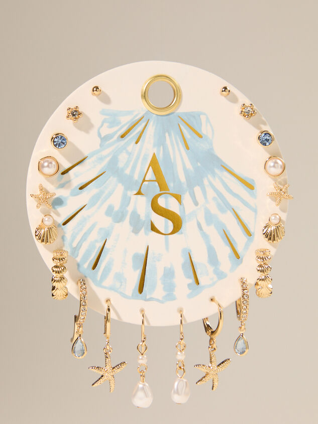 Blue Shell 10 Pack Earring Set - ALTAR'D STATE KIDS