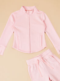 Maggie Athletic Full Zip Jacket Detail 3 - ALTAR'D STATE KIDS