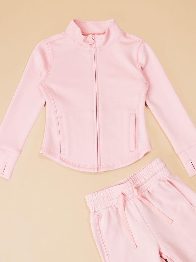 Maggie Athletic Full Zip Jacket Detail 3 - ALTAR'D STATE KIDS