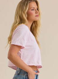 Vera Cropped Lace Tee Detail 4 - ALTAR'D STATE KIDS