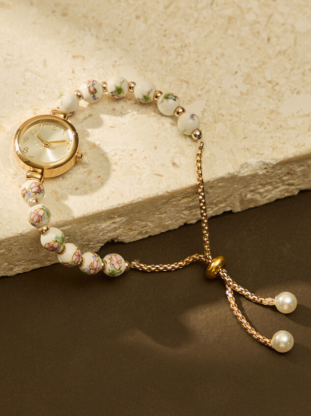 Painted Bead Pull Tie Watch - ALTAR'D STATE KIDS