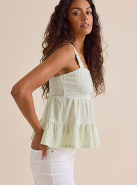 Adrianna Striped Babydoll Tank Detail 3 - ALTAR'D STATE KIDS