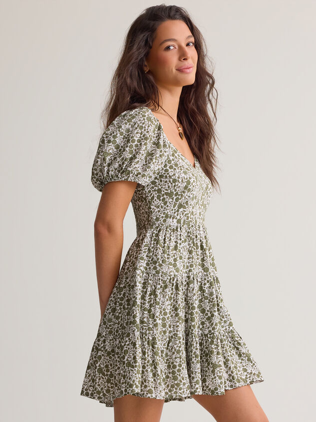 Ashley Floral Mama Dress Detail 6 - AS Kids