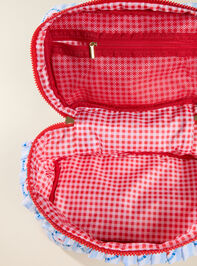 Seaside Lobster Quilted Cosmetic Bag Detail 7 - ALTAR'D STATE KIDS