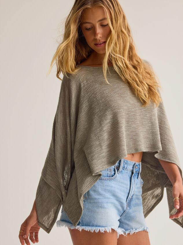 Peggy Poncho Top Detail 5 - AS Kids