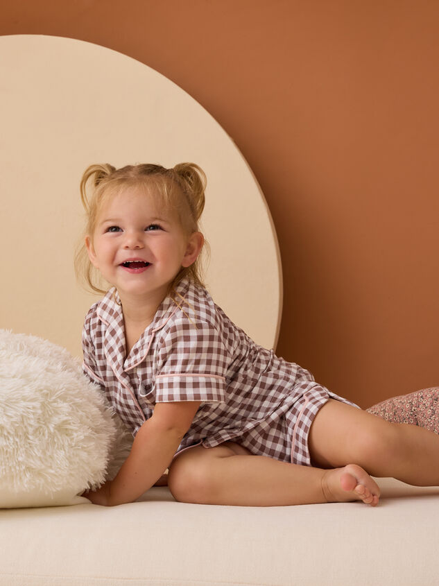 Eloise Gingham Toddler PJ Set - AS Kids